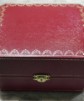 Cartier grande rosso scatola in pelle ref.cowa51 nuovo